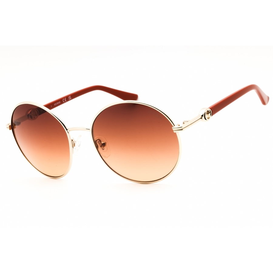 Guess Brown Gradient Round Mens Sunglasses GU00260 32F 56