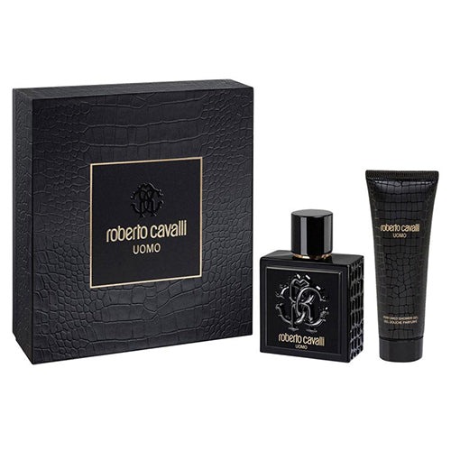 Roberto Cavalli Mens Uomo Gift Set Fragrances 3614224154875