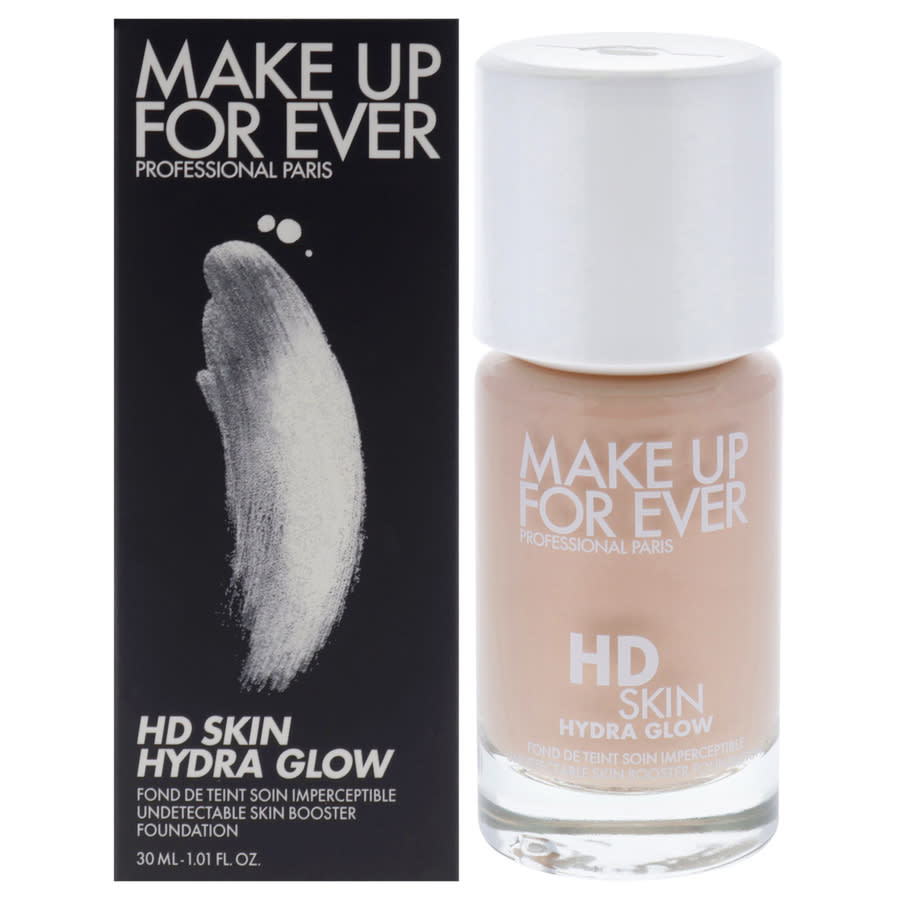 Make Up Forever Ladies Hd Skin Hydra Glow 1.0 Oz 1r12 Cool Ivory Makeup 3548752205825