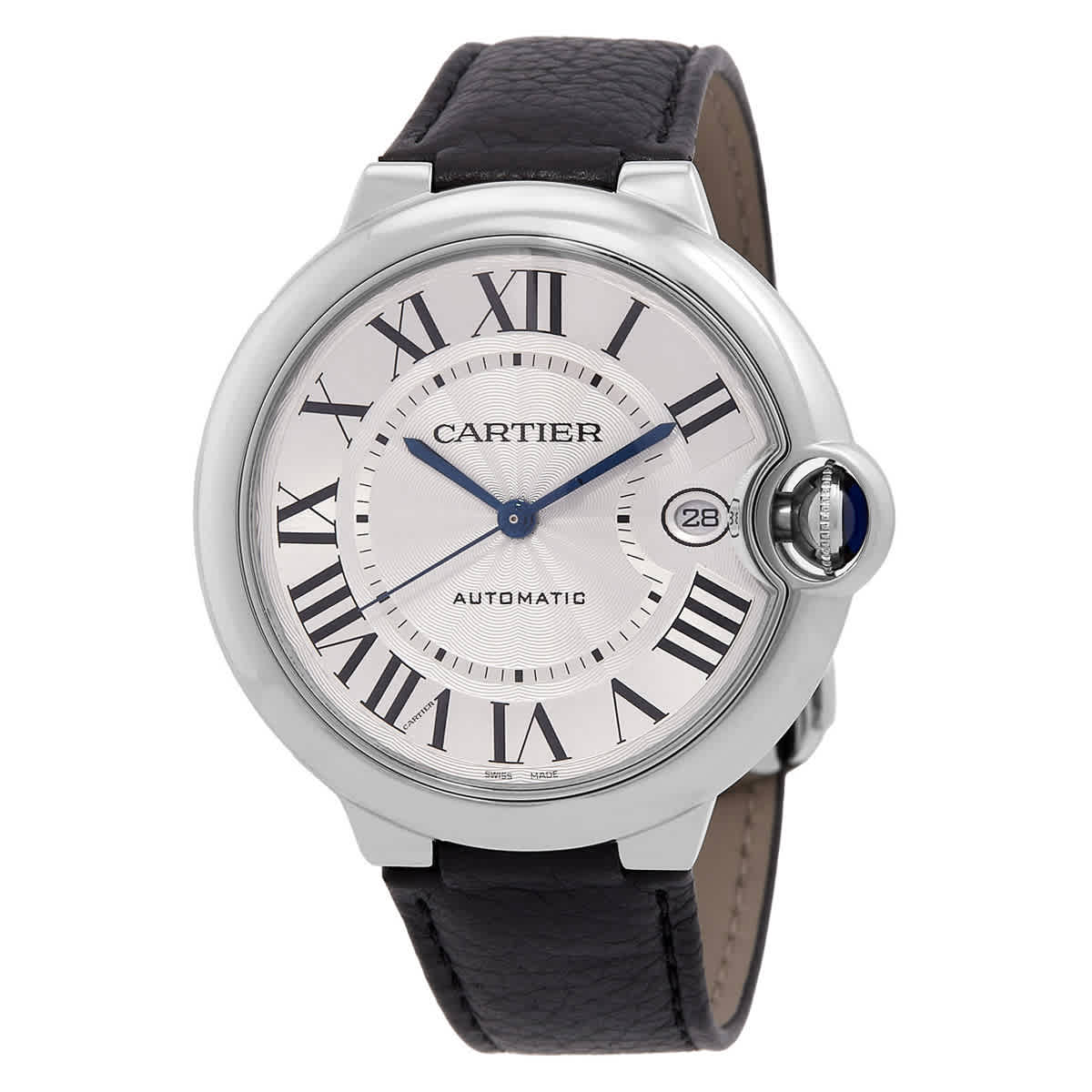 Cartier Ballon Bleu 40mm Automatic Silver Dial Watch WSBB0063