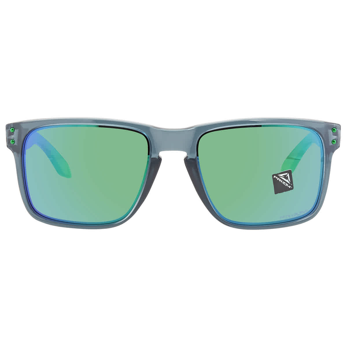 Oakley Holbrook XL Prizm Sunglasses Crystal Black/Prizm Jade, One Size - Men's