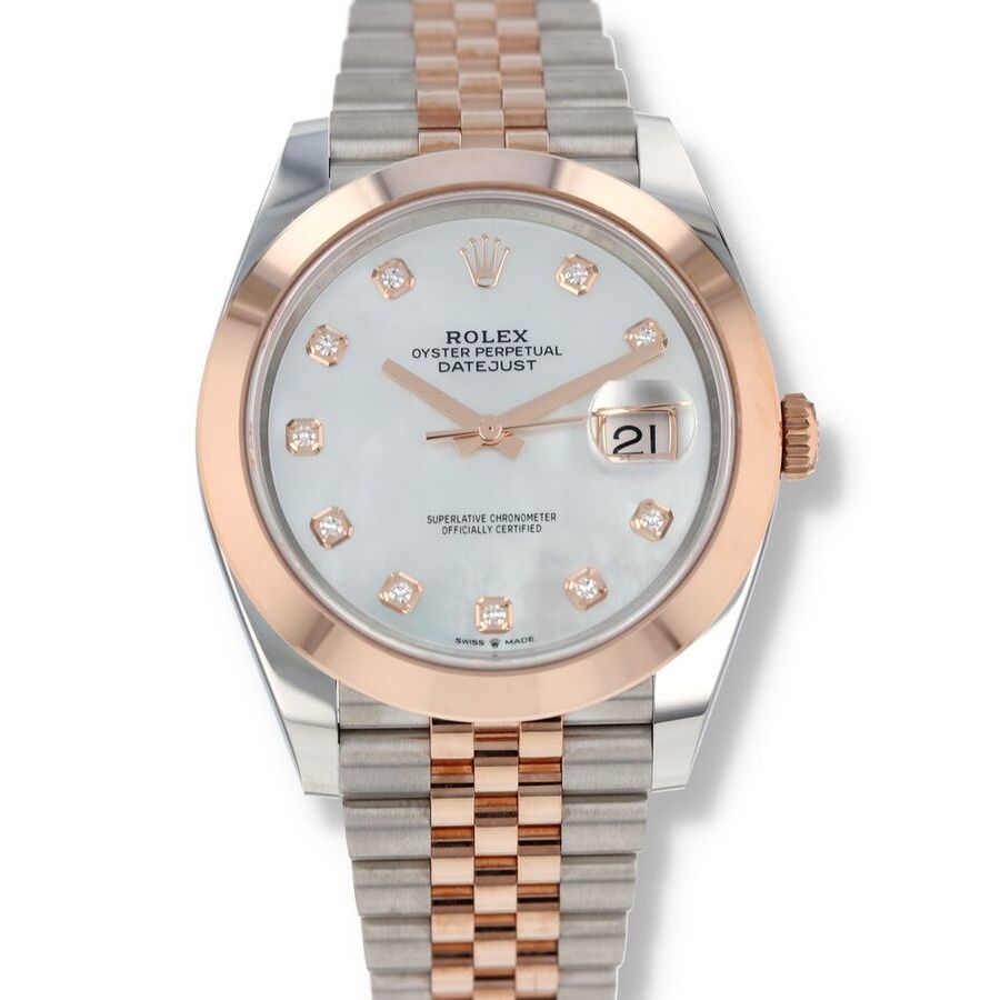Preowned Rolex Datejust 41 Automatic Chronometer Diamond Unisex Watch 126301 MDJ