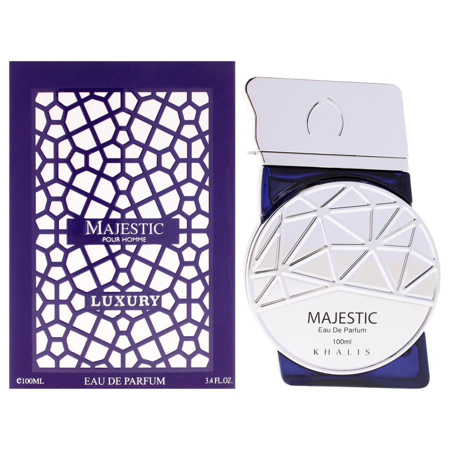 Khalis Mens Majestica Luxury Collection EDP Spray 34 oz Fragrances 6290360814841 18$