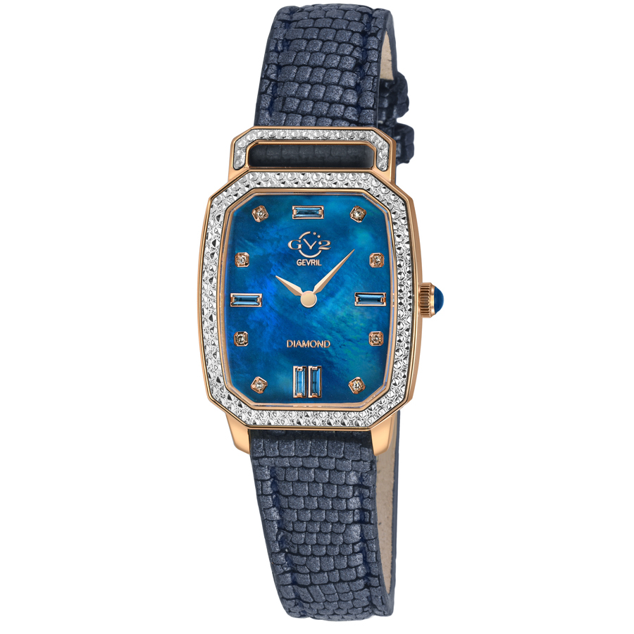 GV2 by Gevril Pavia Diamond Mother of Pearl Dial Ladies Watch 13407 875$