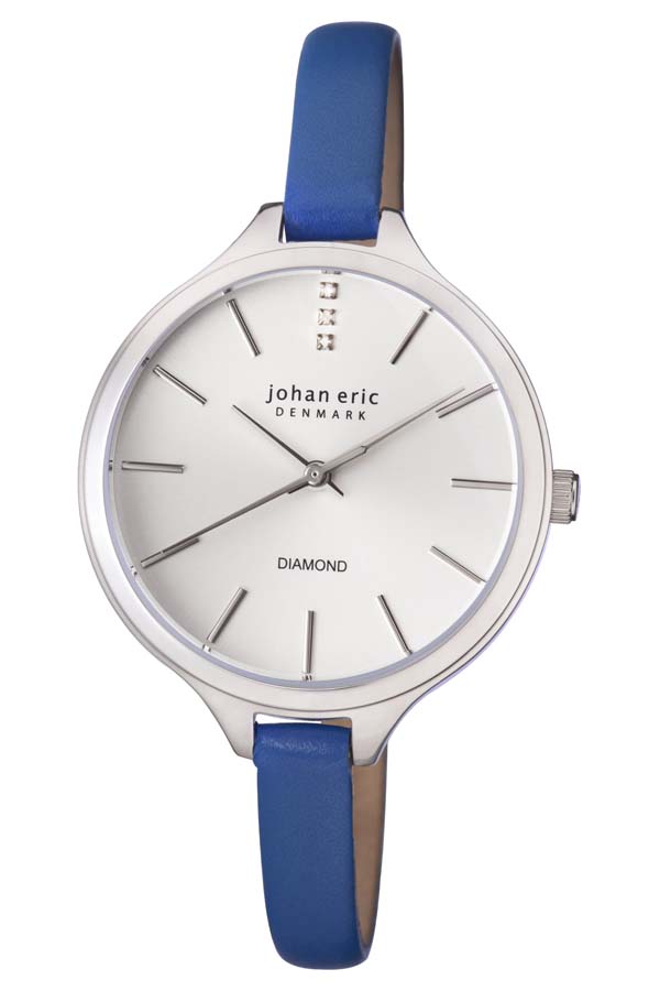 Johan Eric Herlev Slim Silver Dial Ladies Watch JE2100-04-0013L 102$