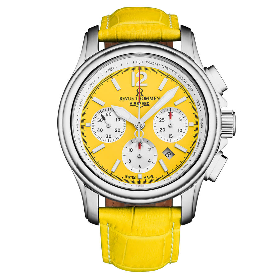 Revue Thommen Air Speed Chronograph Automatic Mens Watch 160416338 1186$