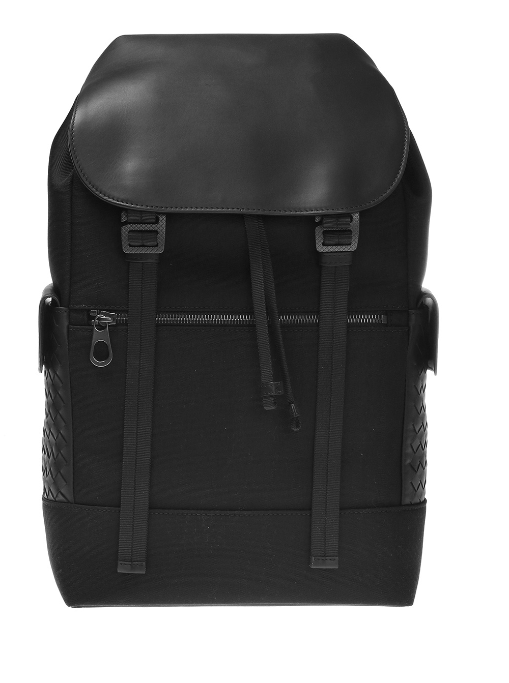 Bottega Veneta Intrecciato Backpack In Black | ModeSens