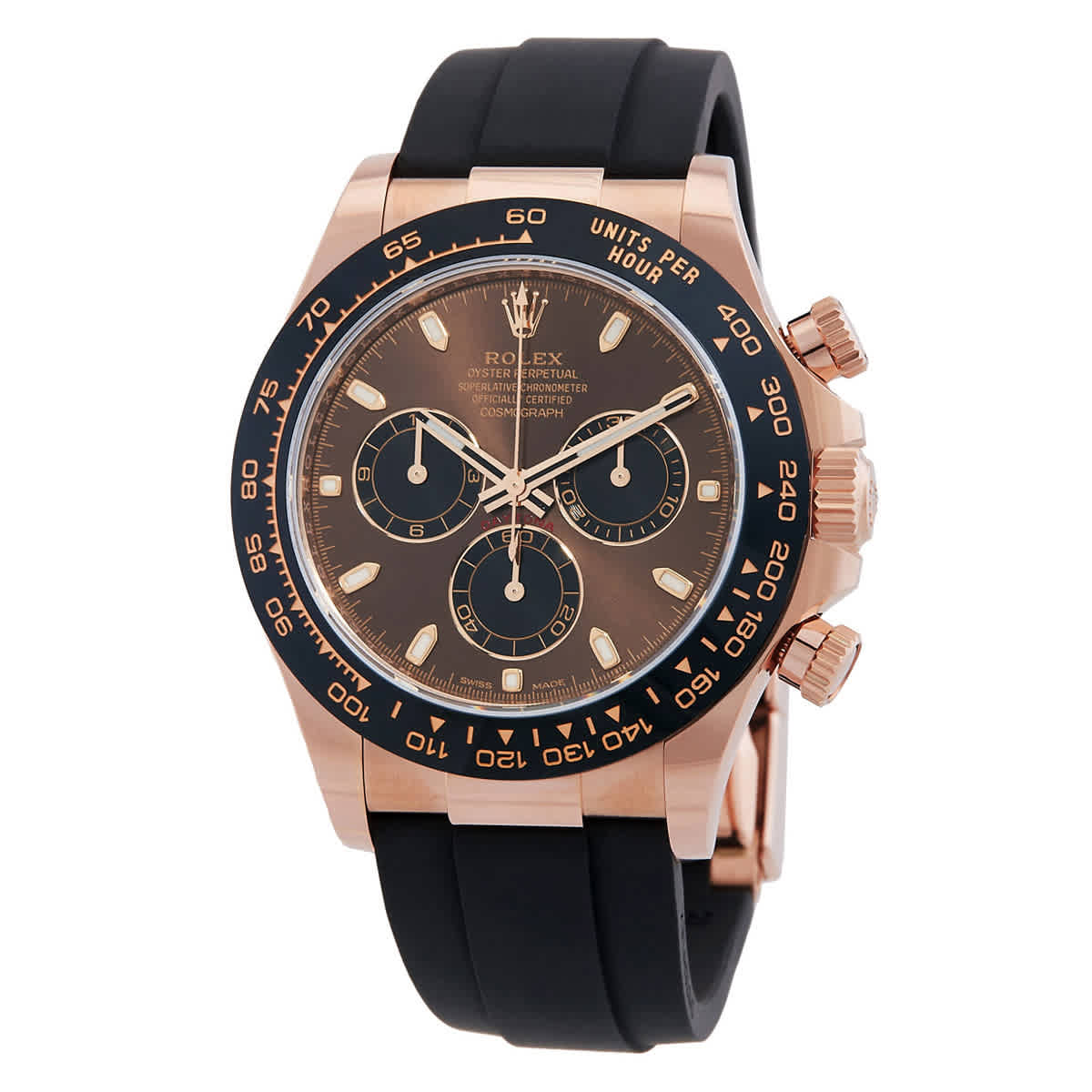 Rolex Cosmograph Daytona Chronograph Automatic Chronometer Brown Dial Mens Watch 116515ln0041