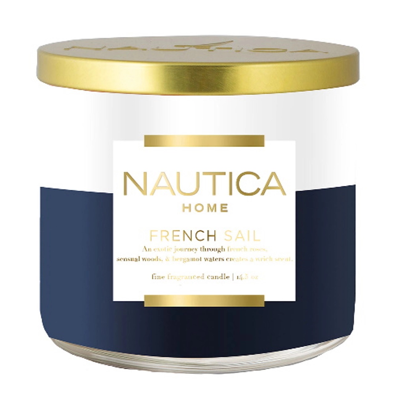 Nautica Unisex French Sail 411G Scented Candle 810044121865 17$
