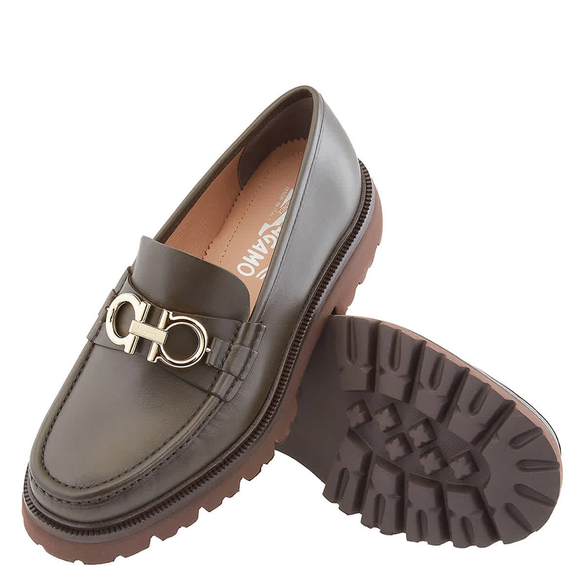 Salvatore Ferragamo Men s Bleecker Gancini Moccasin