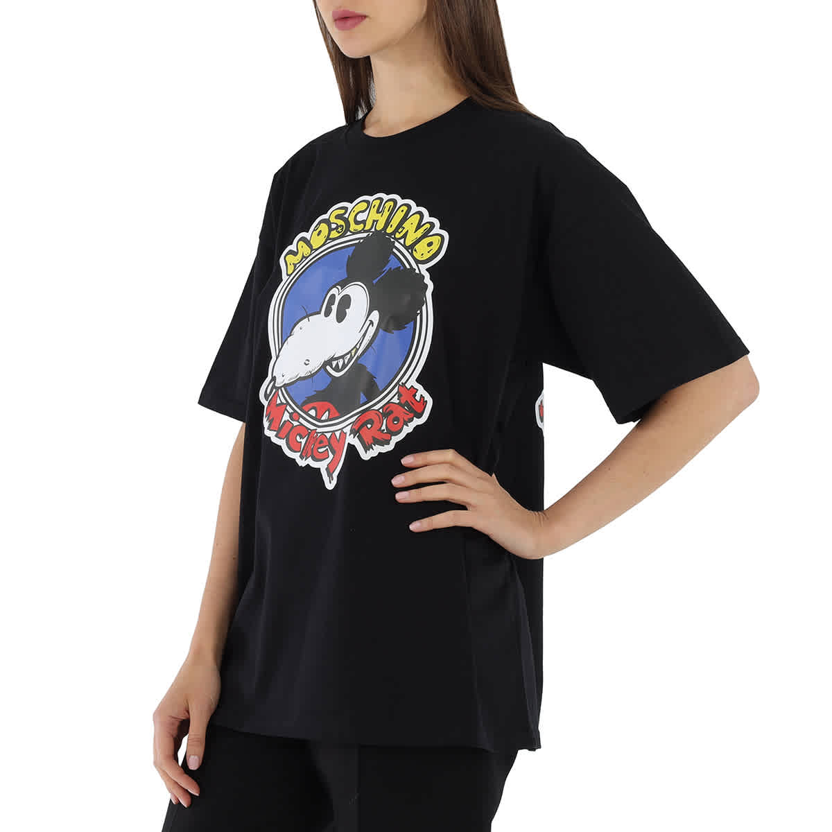 T-SHIRT MICKEY ROSTO ONCA E STRAS - MOSTARDA, Atacado Tshirt