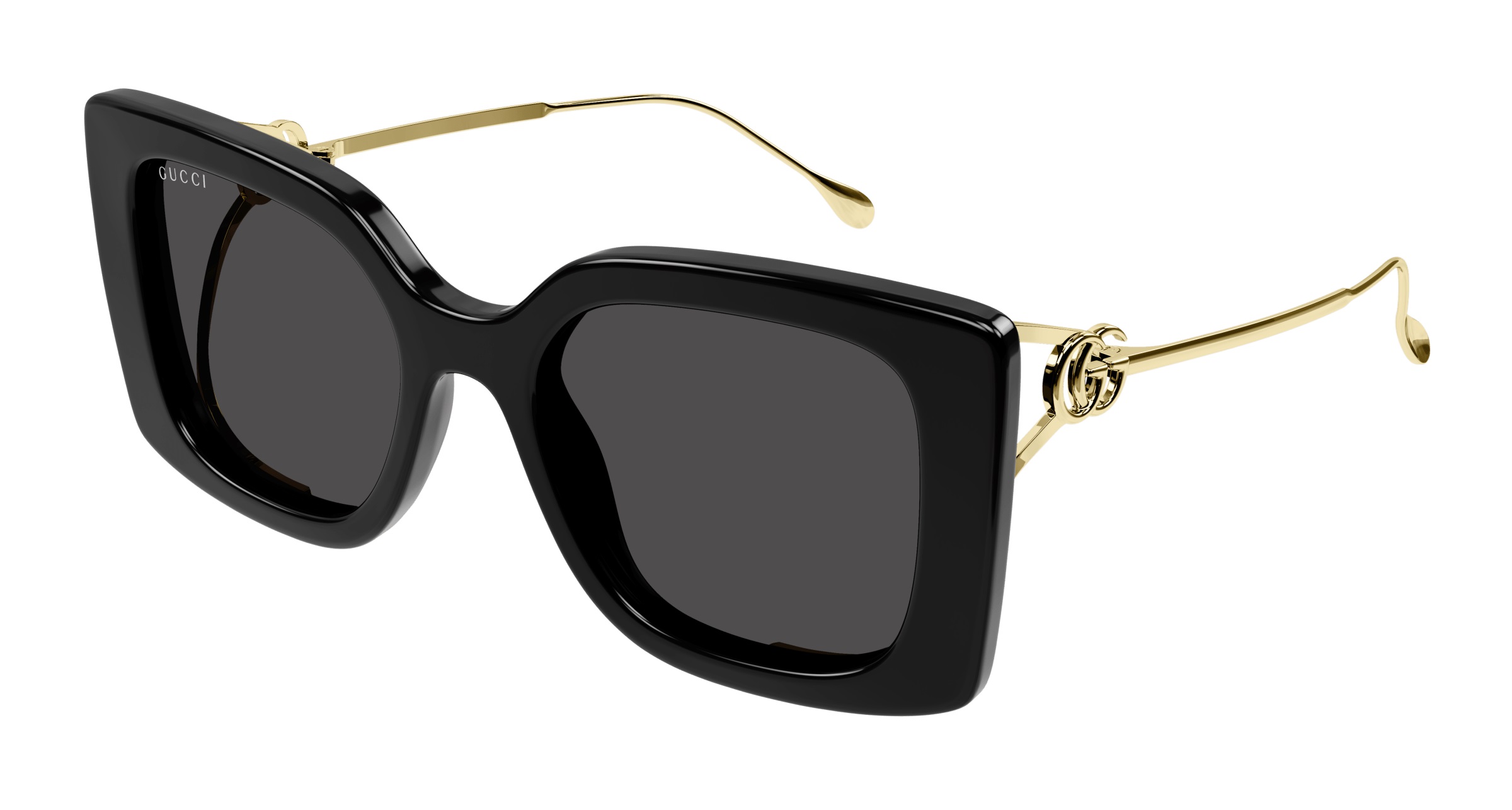 Gucci Grey Square Ladies Sunglasses GG1567SA 001 54
