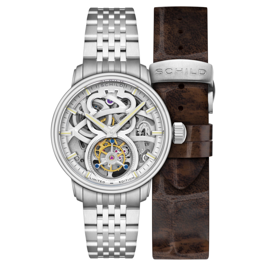 Schild Maximillian White Dial Mens Watch SC-1002-EE 1000$