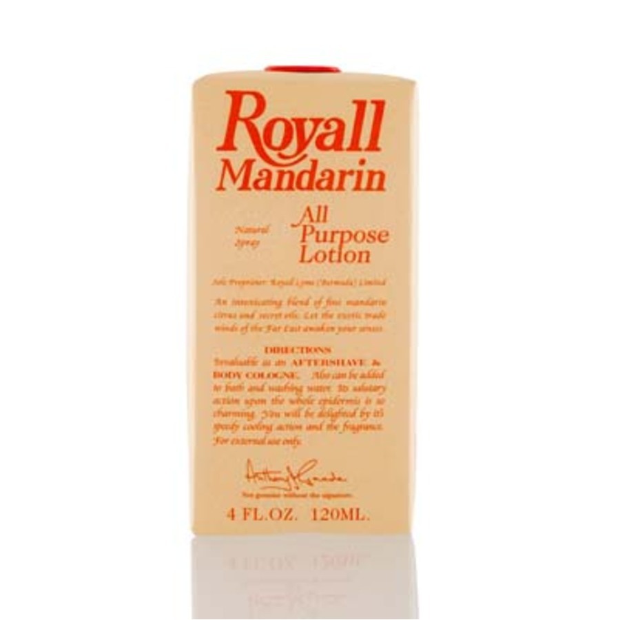 Royall Fragrances Mens Royall Mandarin Orange Lotion 4 oz Fragrances 895670002627 37$
