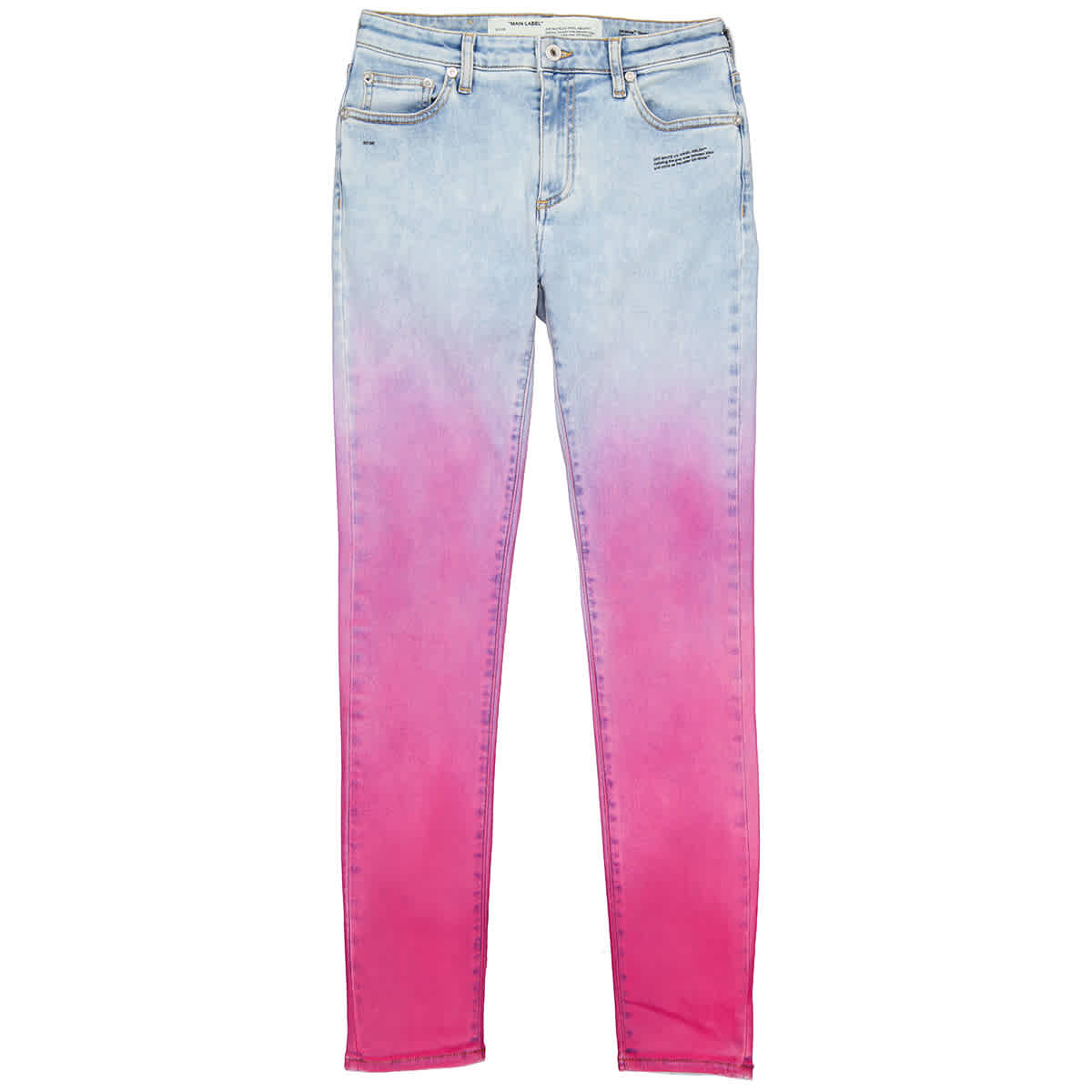 Off white pink best sale blue