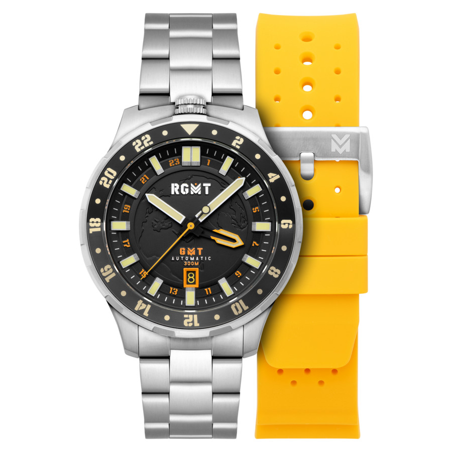 RGMT Globemaster Automatic Black Dial Mens Watch RG-8067-11 269$