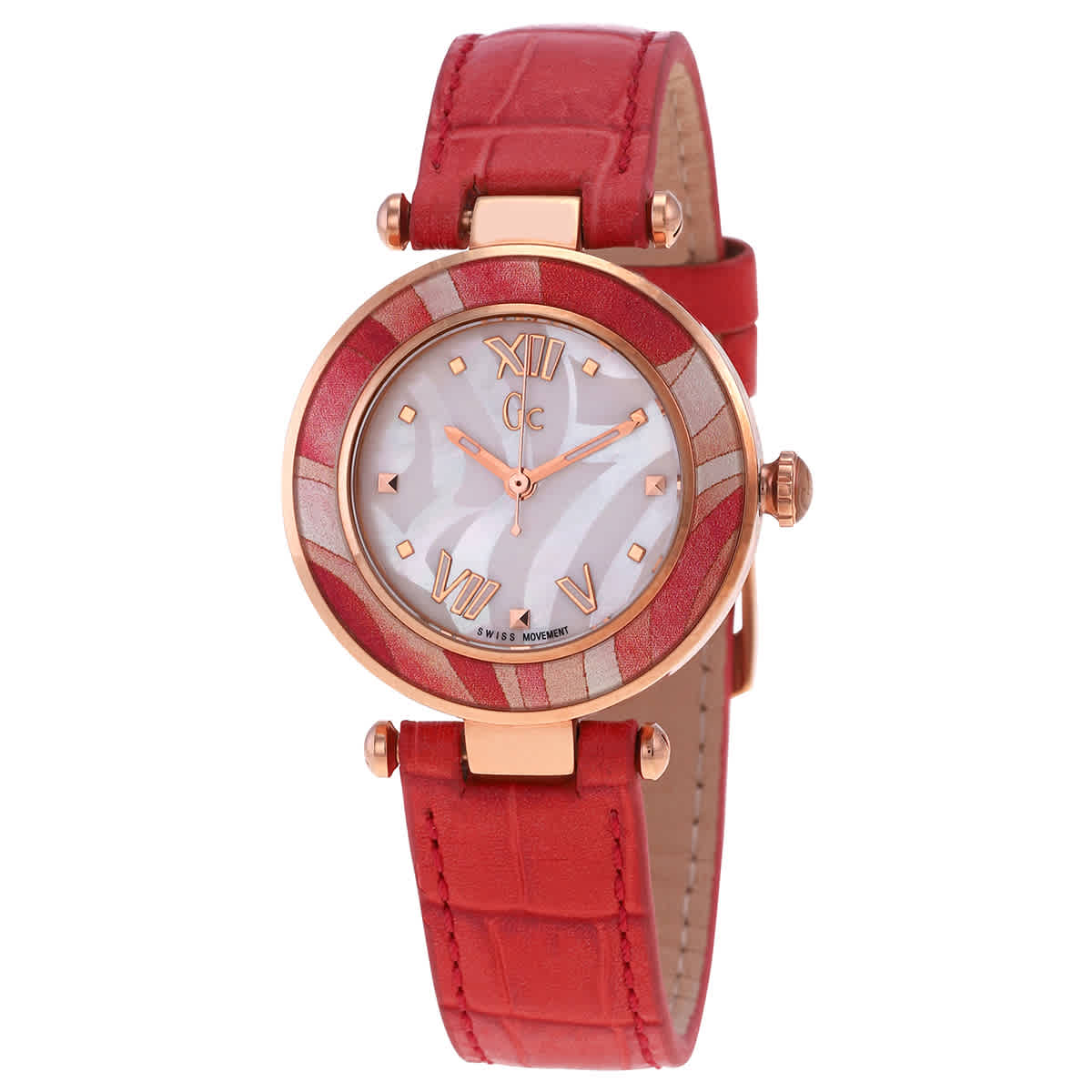 Guess Quartz Mother of Pearl Dial Ladies Watch Y12006L1 125$