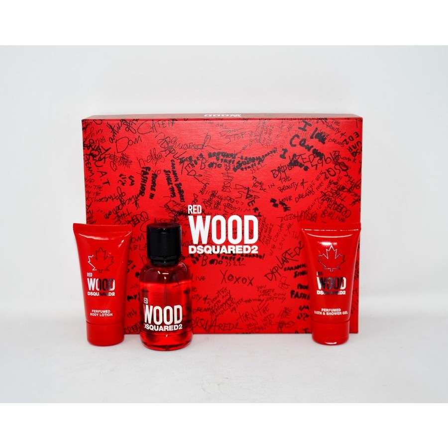 Dsquared2 Ladies Red Wood Gift Set Fragrances 8011003873814 28$