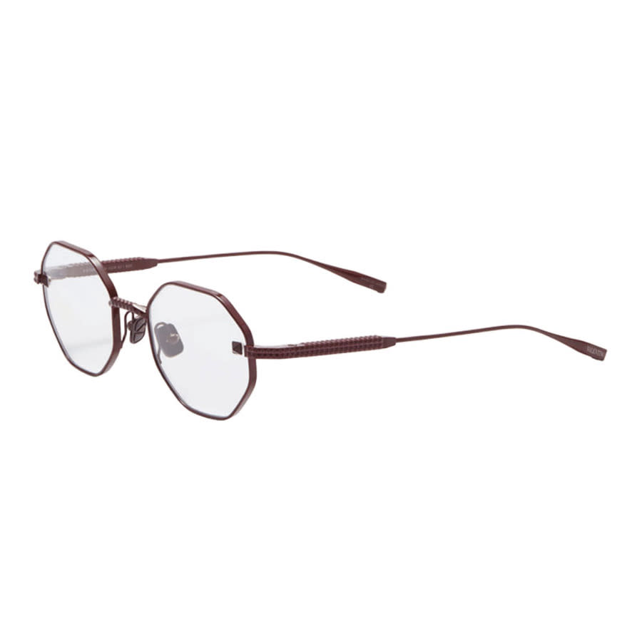 Valentino V - STUD Demo Geometric Ladies Eyeglasses VLX-122 B 52