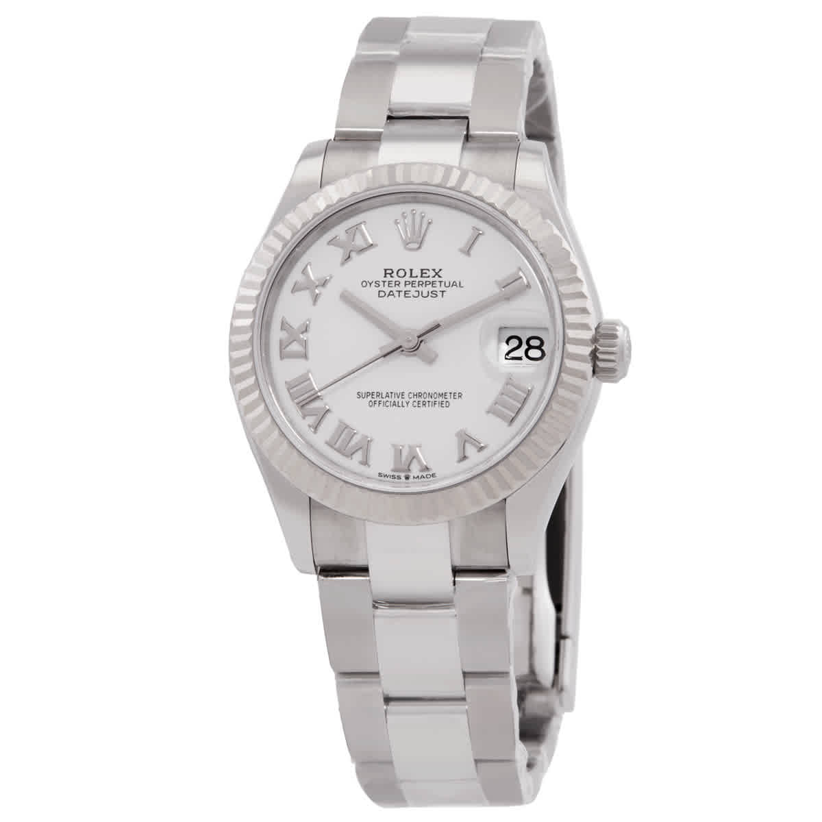 Rolex Datejust 31 Automatic White Dial Ladies Watch 278274WRO