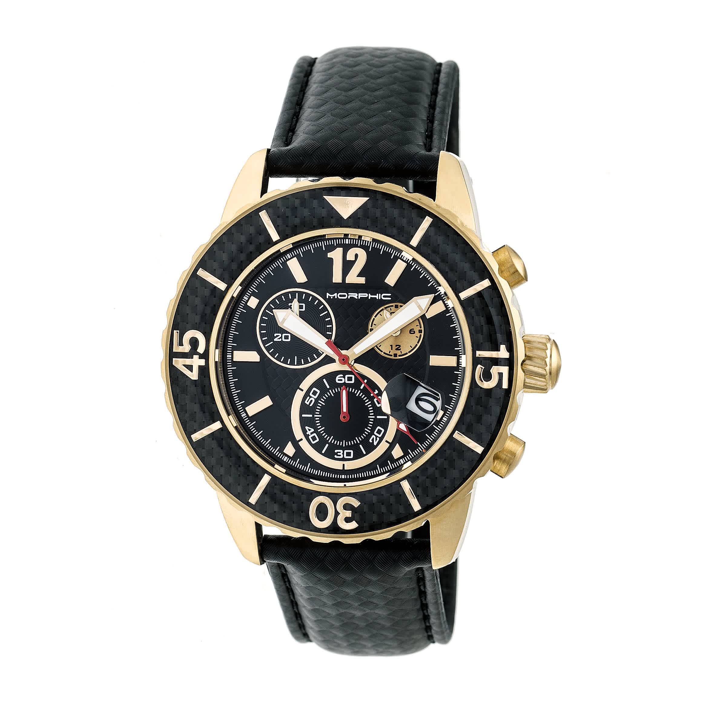 Morphic M51 Series Chronograph Black Dial Mens Watch 5102
