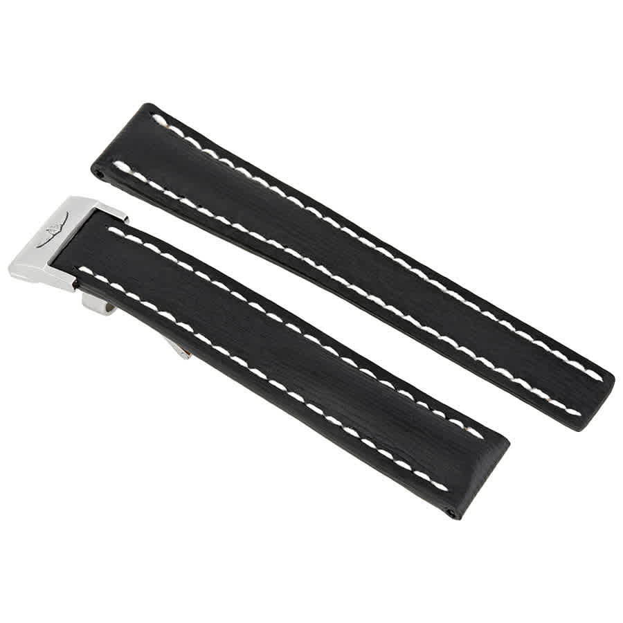 Breitling Black Calfskin 16MM Leather Strap 252X-A14D1 350$