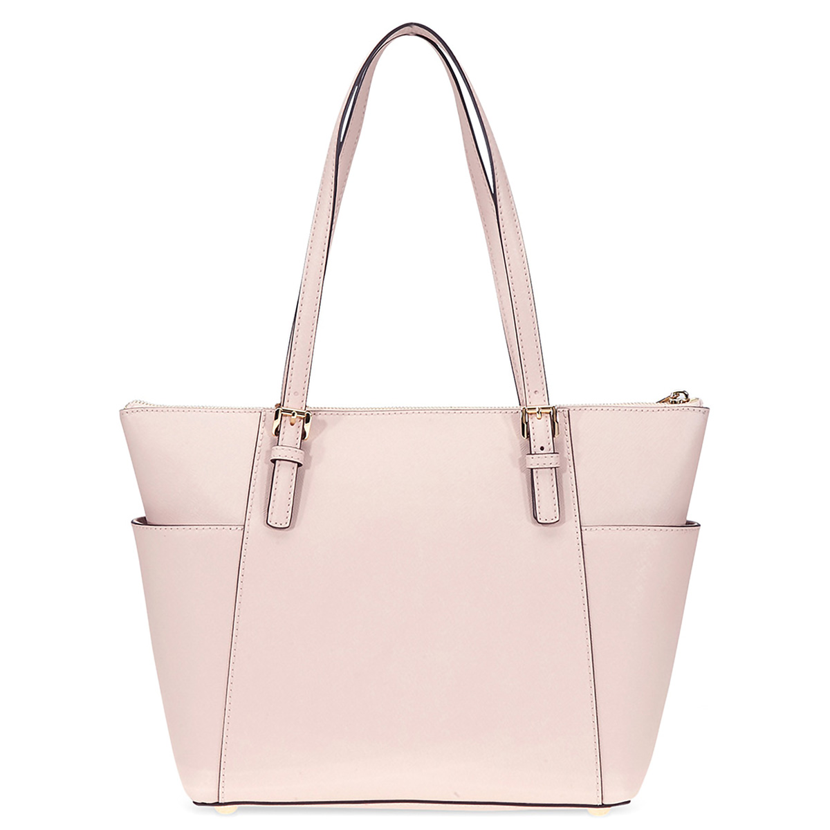 MICHAEL Michael Kors Jet Set Large Saffiano Leather Top-Zip Tote Bag  30T8TTTT9L-coral - AllGlitters