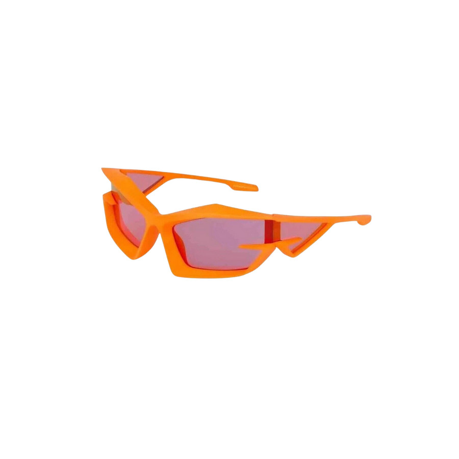 Givenchy Unisex Orange Rectangular Sunglasses BR0095R04M