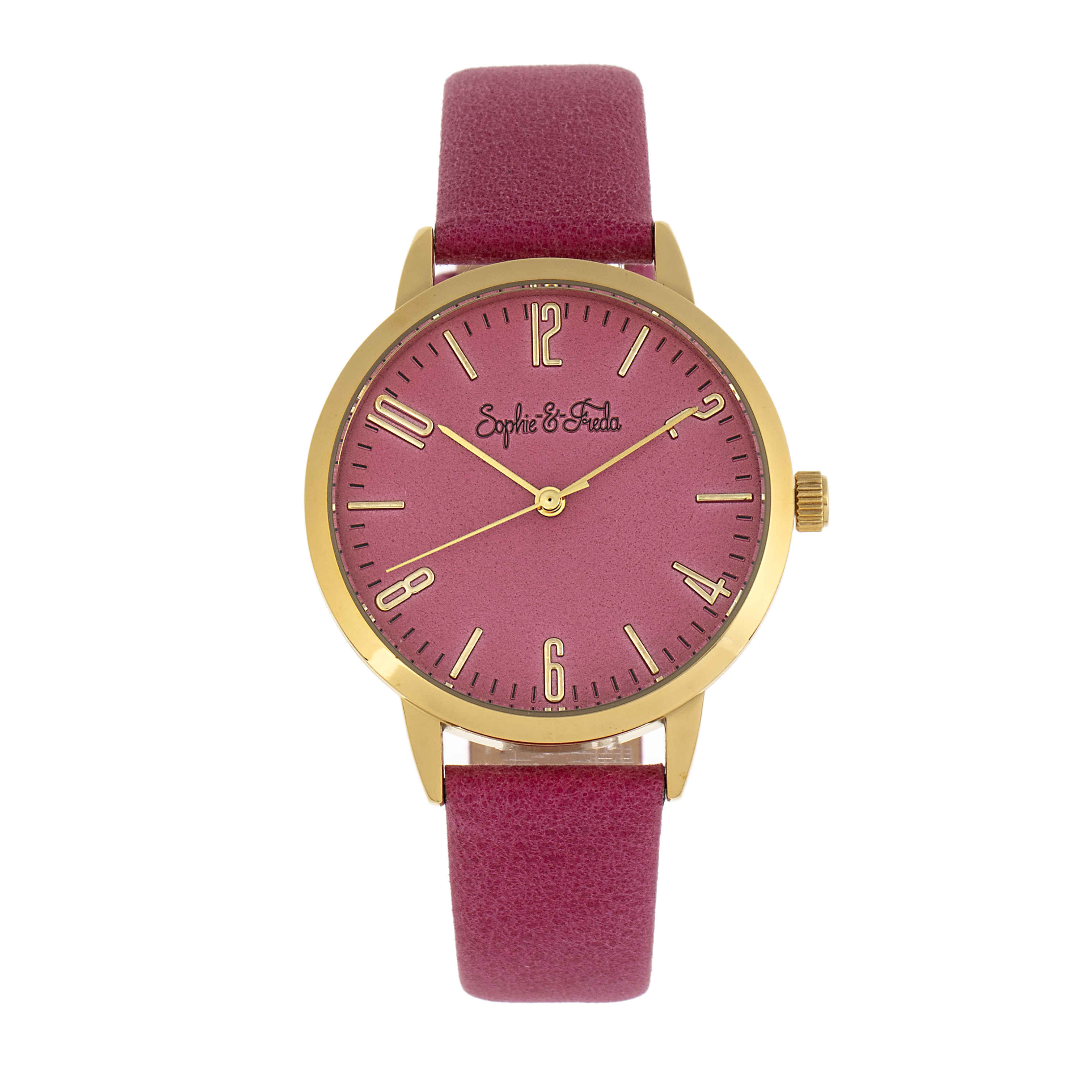 Sophie And Freda Vancouver Quartz Pink Dial Ladies Watch SF4903 145$