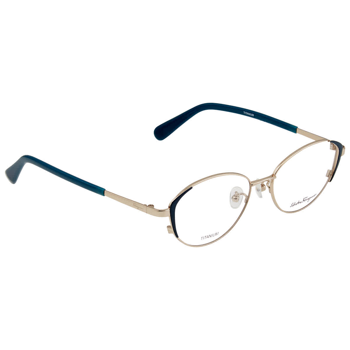 Salvatore Ferragamo Transparent Oval Ladies Eyeglasses SF2540A 719 5216 65$