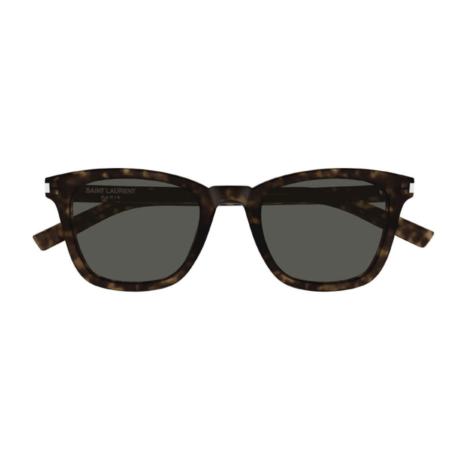 Saint Laurent Grey Square Ladies Sunglasses SL 716 002 50