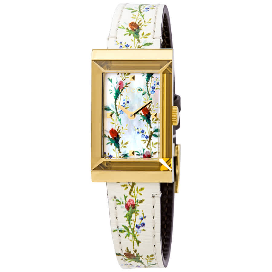 floral gucci watch