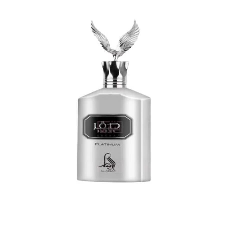 Al Absar Unisex Saqar Platinum EDP Spray 338 oz Tester Fragrances 0804316920458 20$
