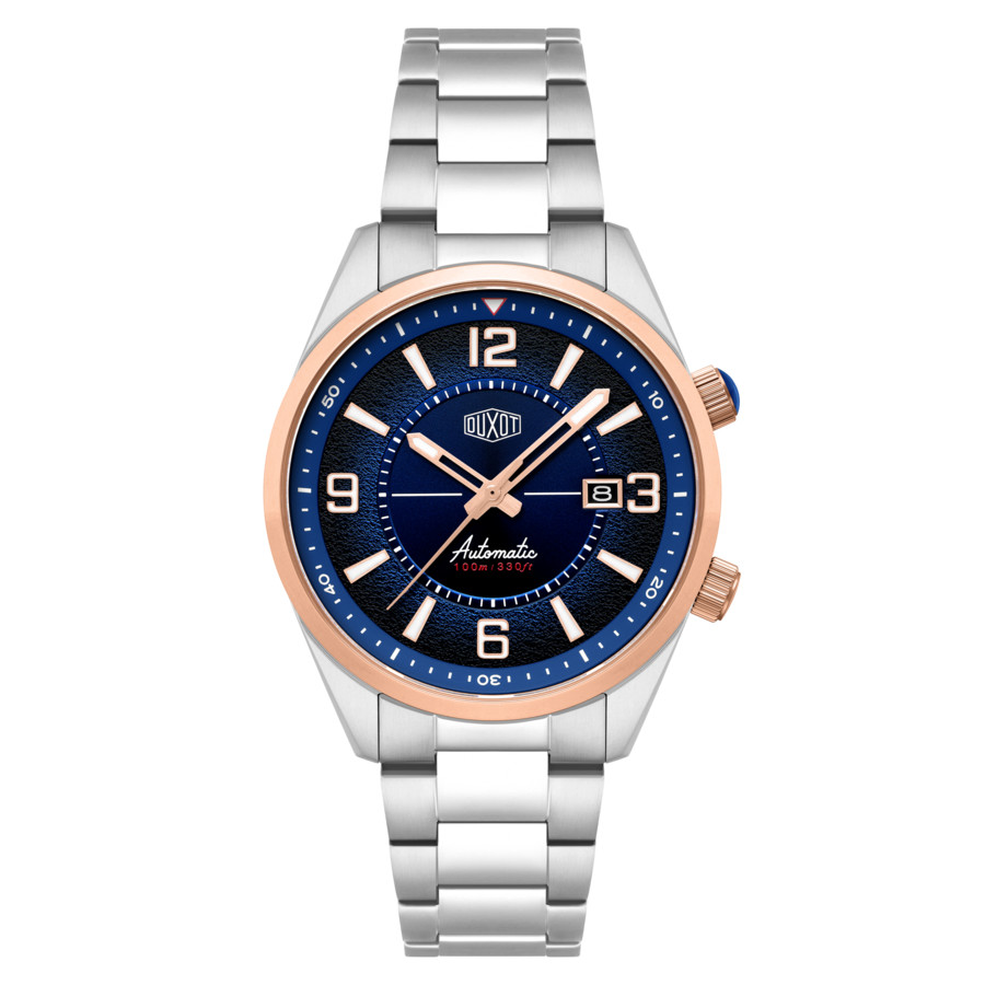 Duxot Ascensus Automatic Blue Dial Mens Watch DX-2015-88