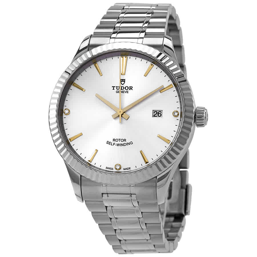 tudor style silver dial