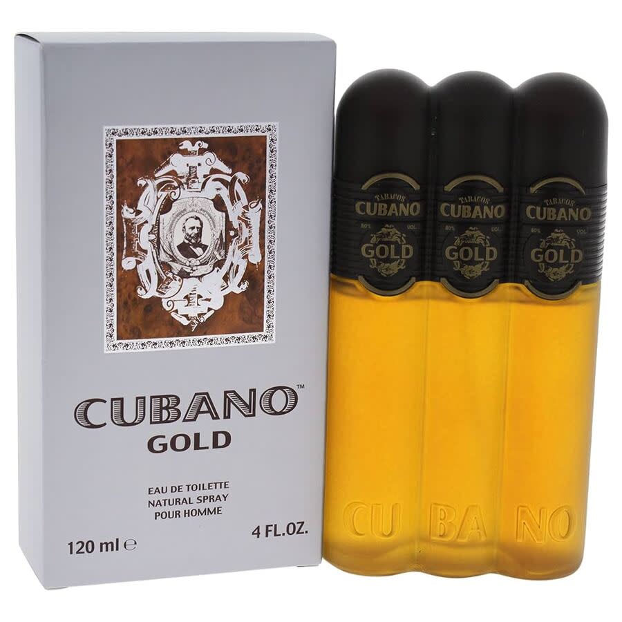 Cubano Mens Gold EDT Spray 4 oz Fragrances 837015004361 14$