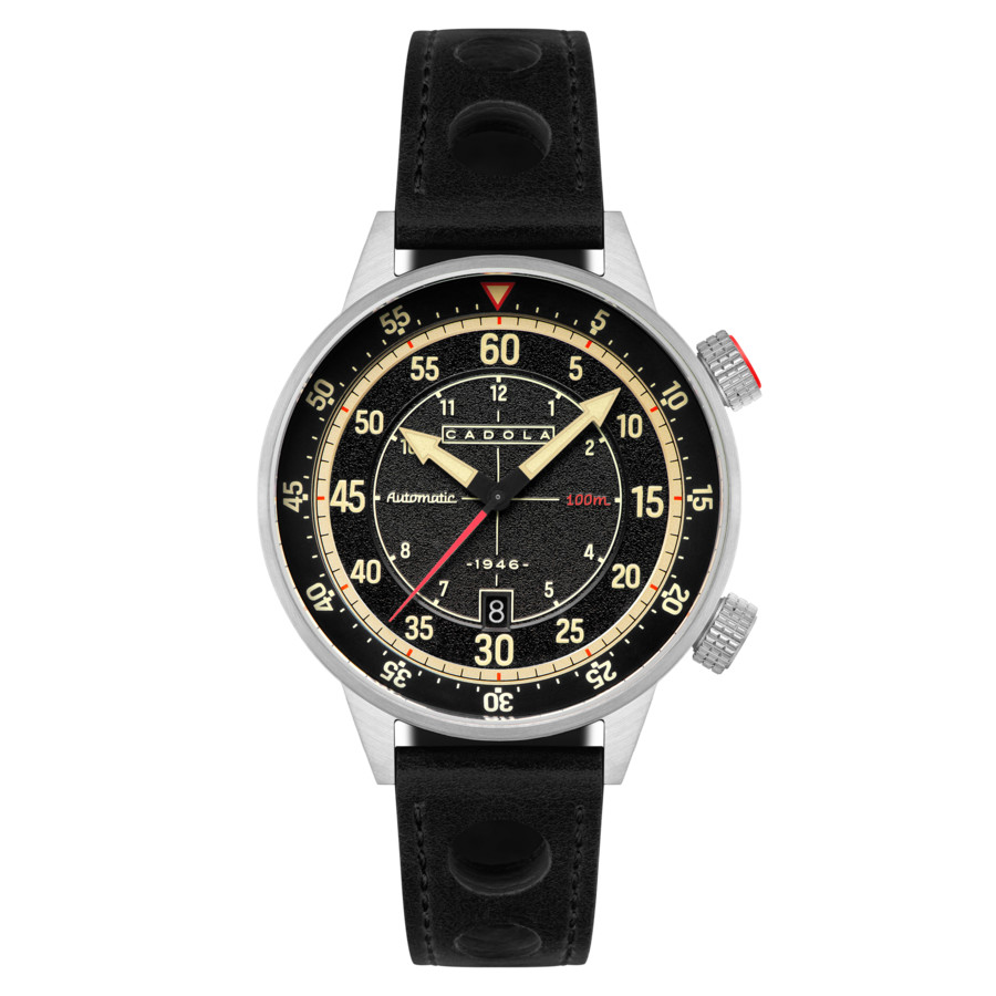 Cadola Rally Timer Automatic Black Dial Mens Watch CD-1059-01 189$