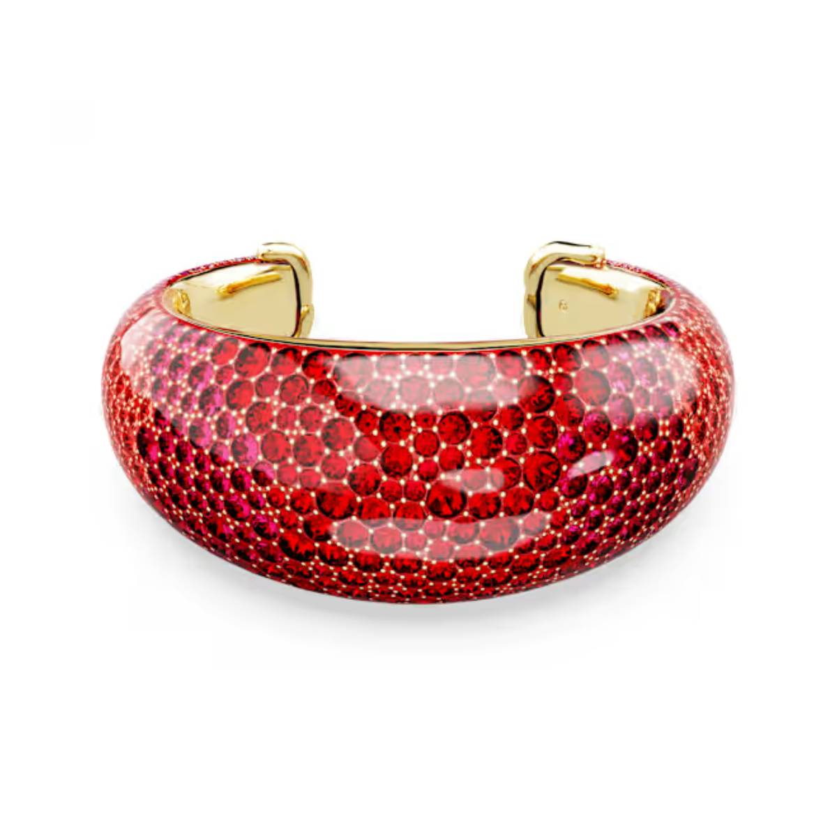 Swarovski Idyllia Red Cuff, Size Small