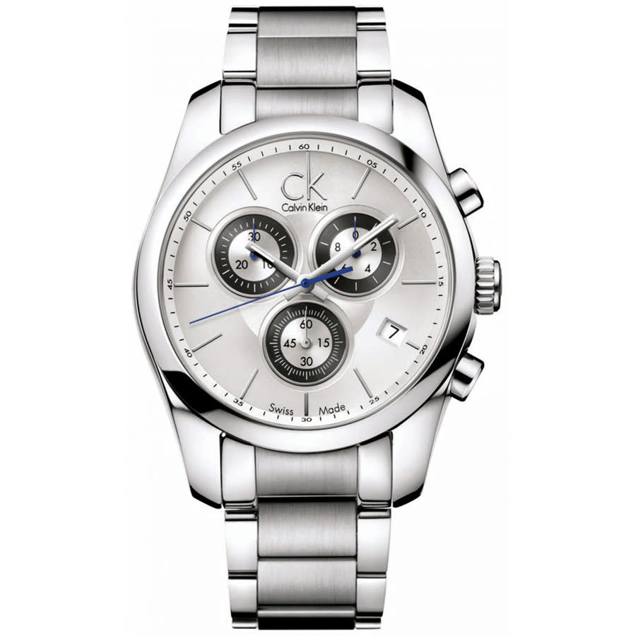 Calvin Klein Strive Chronograph Quartz Black Dial Mens Watch K0K27120 230$