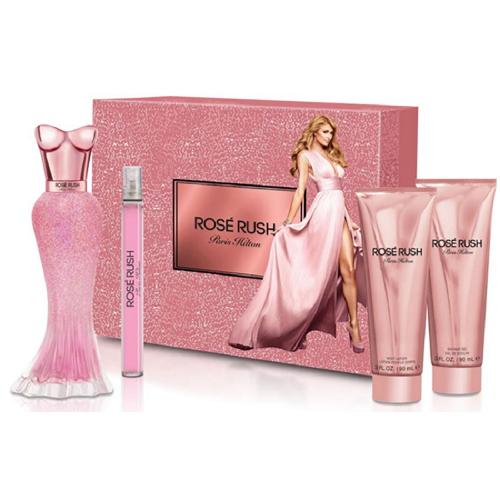 Paris Hilton Ladies Rose Rush Gift Set Fragrances 608940583593 40$