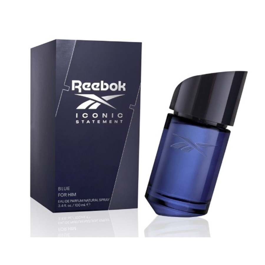 Reebok Mens Iconic Statement Blue EDP Spray 33 oz Fragrances 8436611101935 18$
