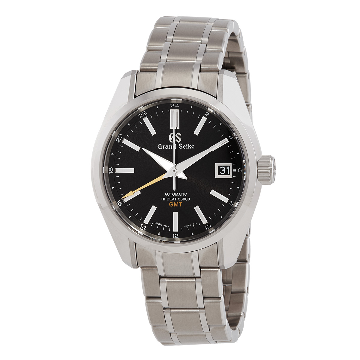 Grand Seiko Heritage GMT Automatic Black Dial Mens Watch SBGJ265 5400$
