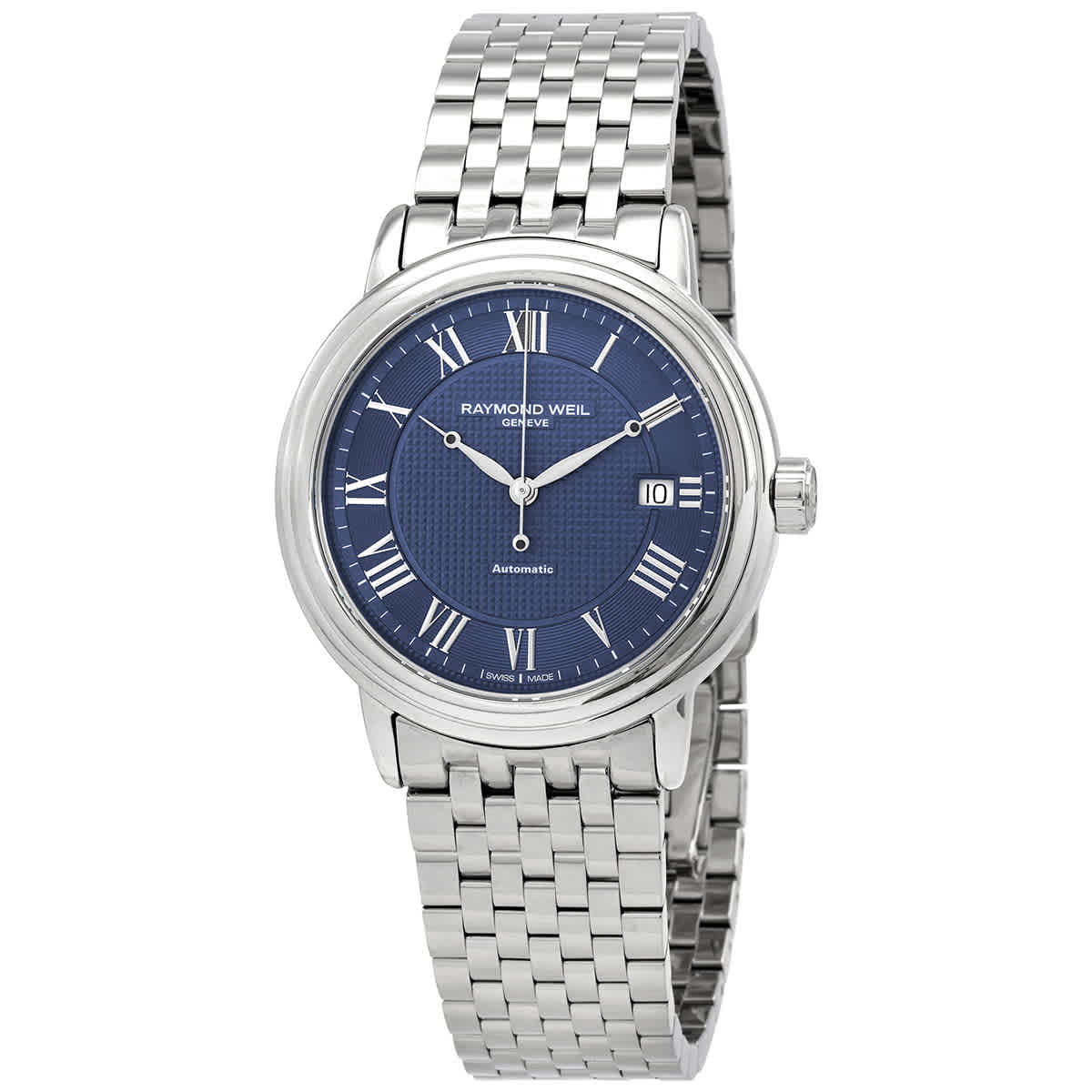 Raymond Weil Maestro Automatic Blue Dial Mens Watch 2837-ST-00508 520$