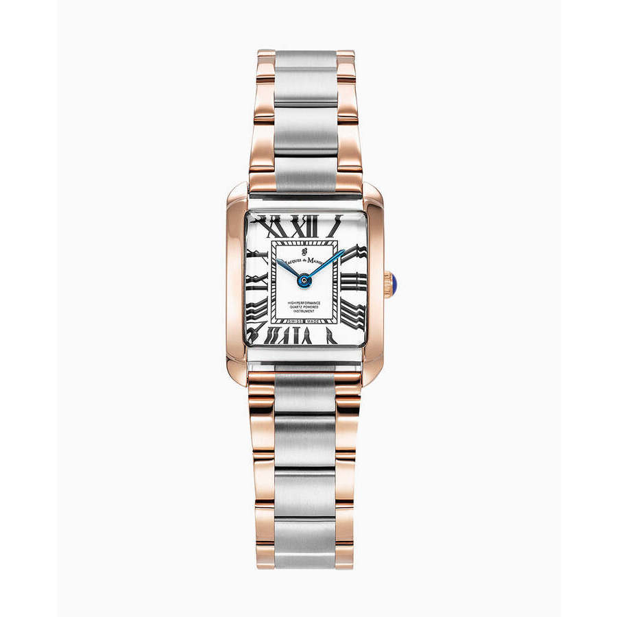 Jacques Du Manoir Emily White Dial Ladies Watch JWL04404
