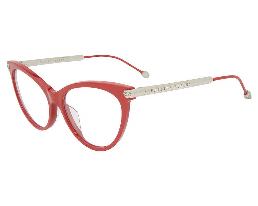 Philipp Plein Demo Cat Eye Ladies Eyeglasses VPP037S 02GH 54 150$