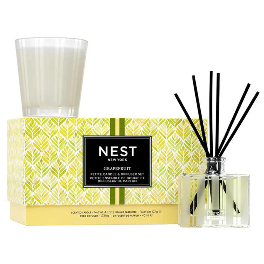 Nest Fragrances Ladies Bamboo Petite Candle Reed Diffuser Gift Set Fragrances 840732125066 35$