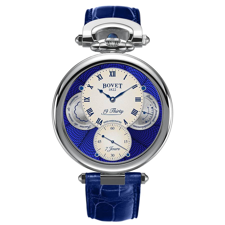 Bovet 19Thirty Hand Wind Mens Watch NTS0104