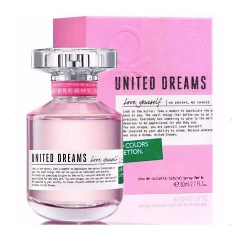 Benetton Ladies United Dreams Love Yourself EDT 27 oz Fragrances 8433982017070 18$