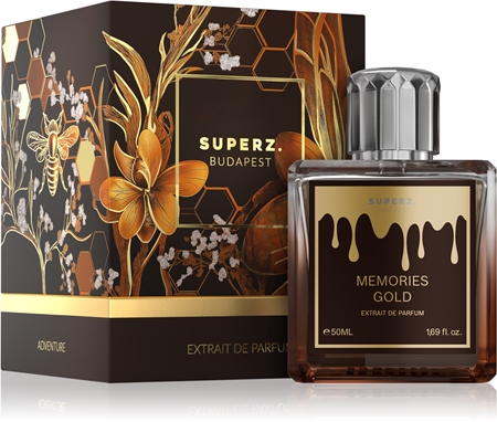 Superz. Unisex Memories Gold Extrait de Parfum Spray 1.7 oz Fragrances 5999574981547