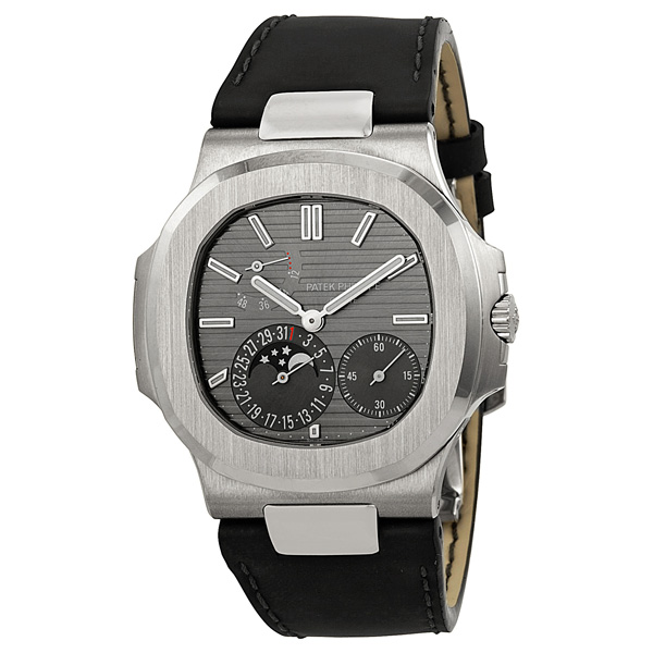 Pre-owned Patek Philippe Nautilus Slate Grey Dial Mens Watch 5712G-001 89545$